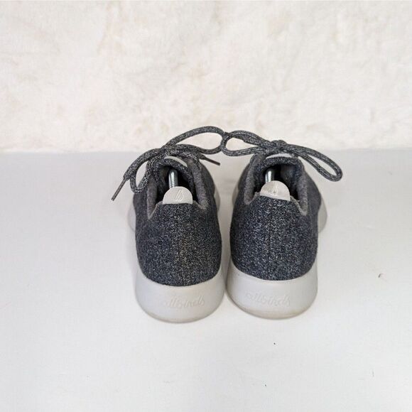 Allbirds Wool Runners Comfort Shoes Gray Lace Up Womens Size 10 - Picture 3 of 11